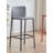 Modern And Simple Plastic One-Piece Moulded Backrest Bar Stools-114309380
