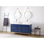 Ensemble de meuble-lavabo double 60 po Hildy-643046443