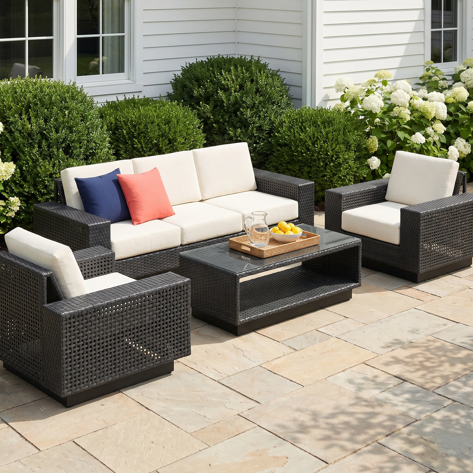 Aceline 5-Person Sunbrella® Patio Seating Group