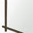 Rusin Is A Rectangular Mirror With A Textured Metal Cross Frame In A Brushed Gold Finish.-118602983
