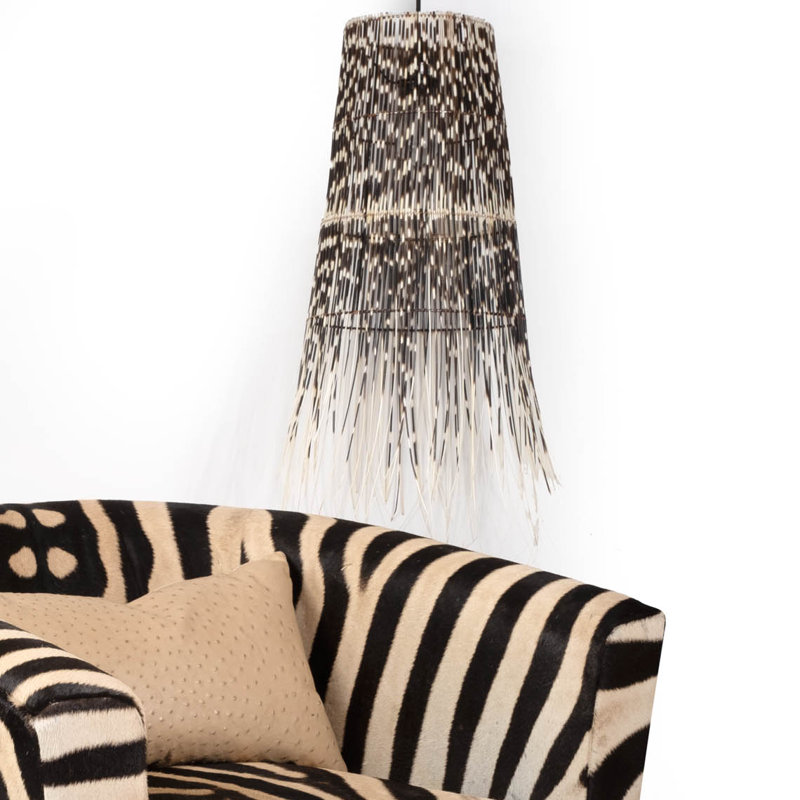 Porcupine Quill Cone Light Pendant