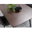 Fleet Extendable Oak Metal Base Dining Table