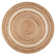 Natural Fiber Braided Round Area Rugs