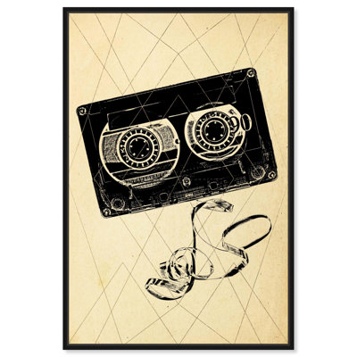 «Cassette Tape Sket Canvas Vintage Posters» par Art Remedy