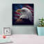 «American Bald Eagle» par Collin Bogle, art mural sur toile Millwood Pines-554852840