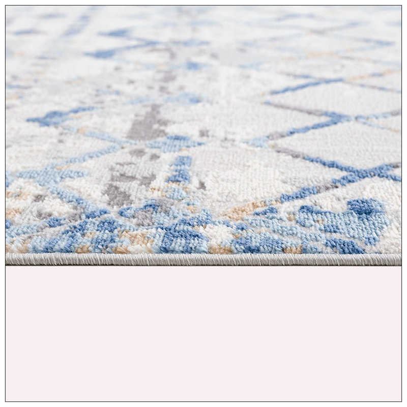 Tapis marocain marocain, Rectangle 6 pi 6 po x 9 pi