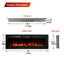 Aakifa Symple Stuff Black Electric Fireplace with 2000 BTU-119728372