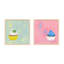 Kiwi And Star Cupcakes. Set Of 2 Print by Katy Montica-2100259145-2100259150