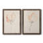 Fleur Petite I - Ensemble de 2 peintures sur toiles encadrées-1069795073-1069795084