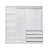 Doorless Wooden Storage Wardrobe For Dedroom With Shelves And 3 Drawers-618283396