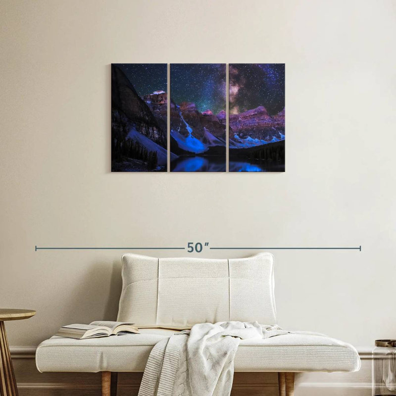 Galaxie d'Alvord Lake Moraine, H 20 po x l 33 po