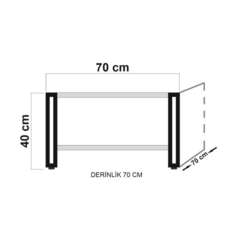 Table basse avec rangement Hidden Hills