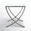 Glass End Table-1952283356