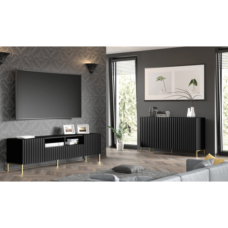 Chowning 150cm Sideboard, Black