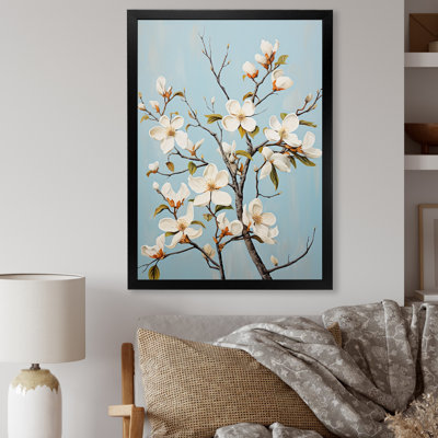 Paysage de cornouiller blanc II - impressions sur toile de cornouiller