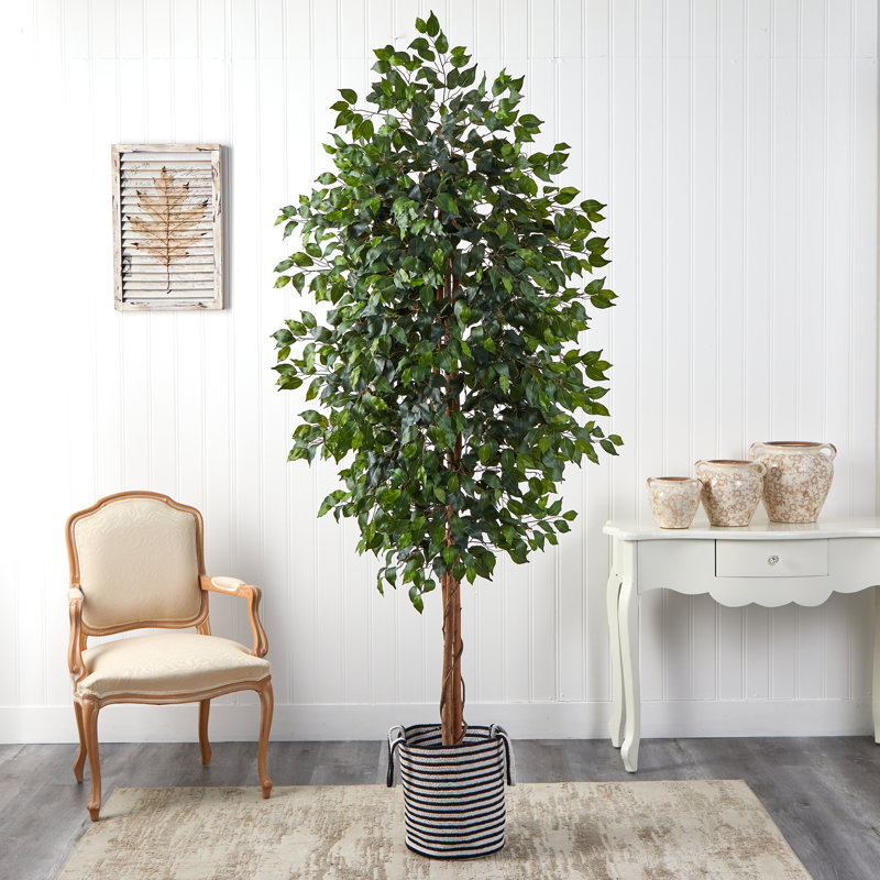 96'' Faux Ficus Tree in Planter
