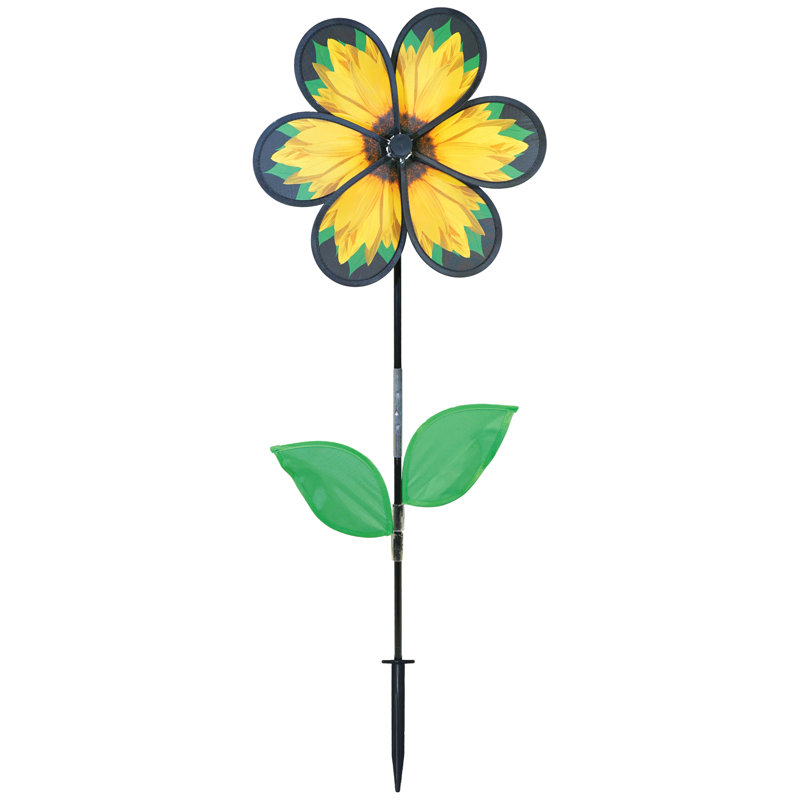 Tournesol 13,5 "avec feuilles