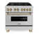 ZLINE Autograph 36" Legacy Dual Fuel Range w/ 6 Burners