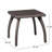 Outdoor Holding Table - Brown , Adds Function To Patio Side , Fits Decor Style