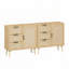 Commode en rotin