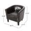 Jess 27.5" Wide Barrel Chair