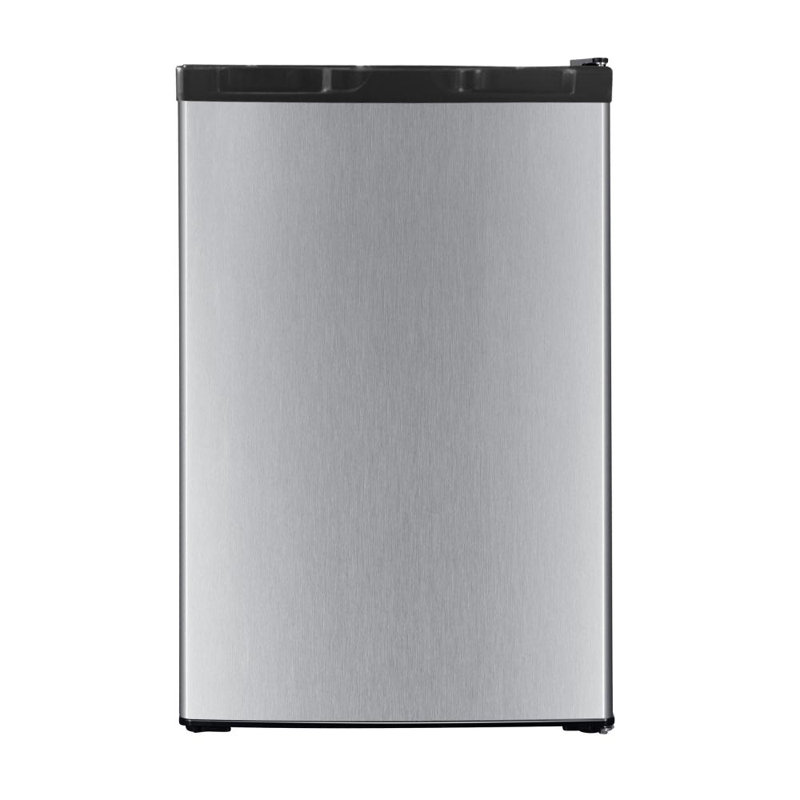 Mini réfrigérateur autoportante 4,4 pi. cu., Aspect métalisé