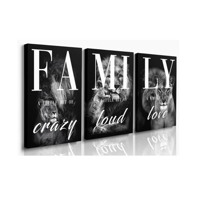 3 Piece Wrapped Canvas Wall Art