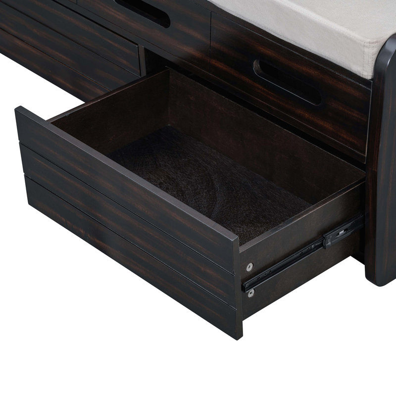 Shoe Storage Bench, Espresso