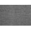 Causeuse Florian en tissu gris et blanc antique avec 3 coussins