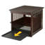Wooden End Table Pet Crate-728813026-746984292