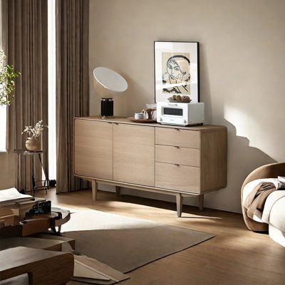 Buffet moderne de grande capacité de couleur unie