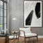 Mini-luminaire suspendu DEL 9 po Branwen en chrome 3000K