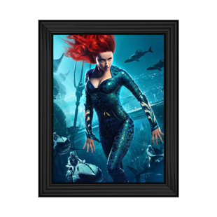 Aquawoman - Single Picture Frame Art Print