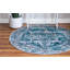 Tapis bleu abstrait Dota-918651199