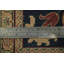 Tapis oriental carré carré en laine 12x12