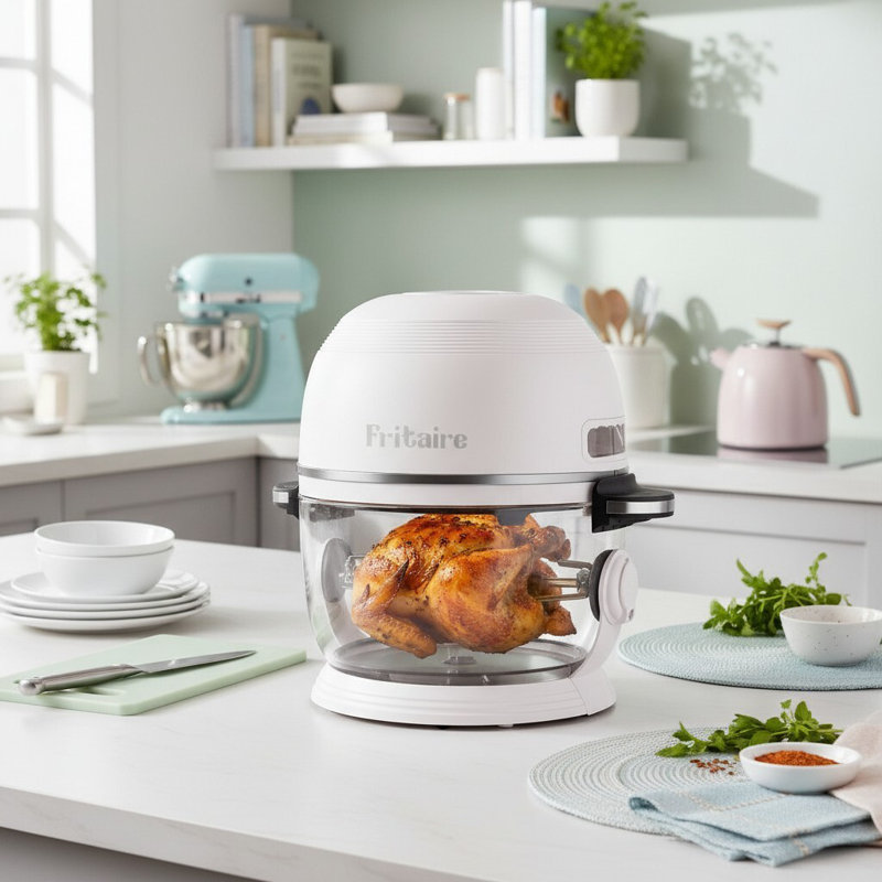 Non-Toxic Air Fryer, Lily White