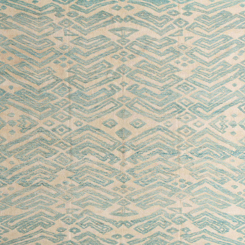 Abstract Indoor Rug, Square 8'