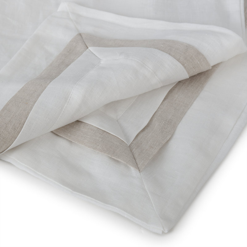 Marbella 100% European Linen, Shams, Euro