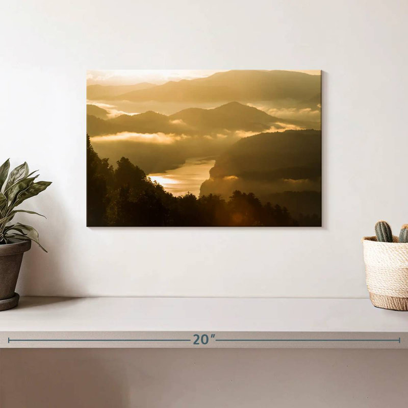Brume matinale Alvord Smoky Mountains, H 8 po x l 12 po