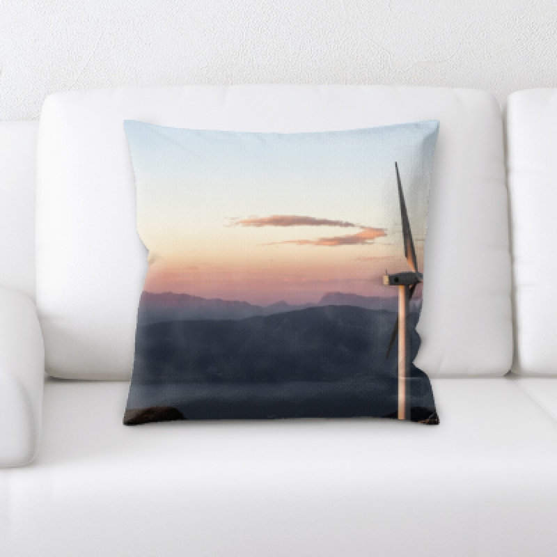 Microsuede Throw Pillow