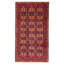 Tapis brun foncé Teimani 3 pi 7 po x 6 pi 6 po