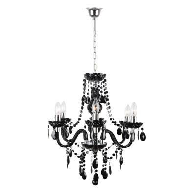 Puckett 6 - Light Candle Style Chandelier