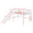 Solid Wood Floor Loft Bed With Slide And Ladder-703661509