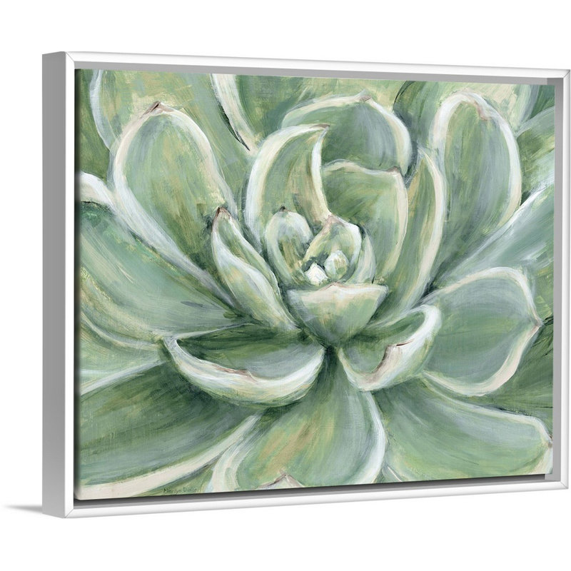 Art mural sur toile, Toile avec cadre blanc, H 16 po x l 20 po x P 1,75 po