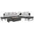 6-Person Outdoor Patio Wicker Modular Seating Set With Cushions And Pillows With Expandable Ice Bucket Coffee Table And Side Table-1388928335