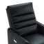 Fauteuil inclinable électrique pivotant en cuir véritable Gabi (ensemble de 2)-121435812