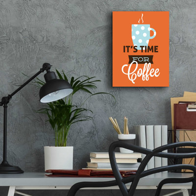 " Coffee Time Orange " Print