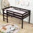 Twin Wood Loft Bed With Ladder-13062694