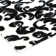 Contemporary Rectangle Black/White Washable Area Rug