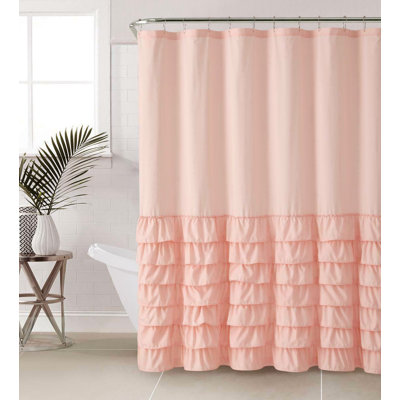 Schantz 70" W Polyester Single Shower Curtain
